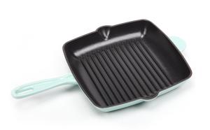 China 10'' Enameled Cast Iron Grill Pan factory