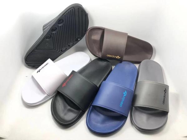 Men′s Slides Sandals Slide Slippers Open Toe Sport Athletic Sandals Indoor and