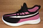 Women′ S Walking Sock Sneakers Lightweight Flyknit Sneakers Laces Shoes