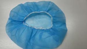 China Dust Free Environment Disposable Hair Net Caps Elastic Band factory
