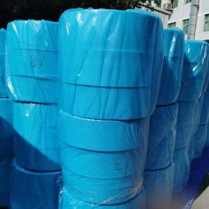 China White / Blue 25GSM 100% PP Spunbond Disposable Non Woven Fabric 3 Ply Mask Materials factory