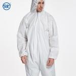 Type 5-6 Disposable Micro-porous film coverall breathable material and resist