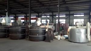 China 6yl-168 Cake Outlet Head , Oil Press Shaft Main Snail Spare Parts factory