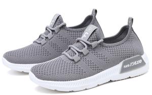 China New Style Footwear Fashion Shoes Flyknit Shoes Suede Leather Sneaker Shoes Sport Shoes Walking Jogging Running Shoes Casual Shoes Ladies Shoes factory