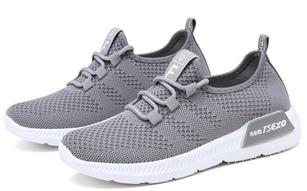 New Style Footwear Fashion Shoes Flyknit Shoes Suede Leather Sneaker Shoes Sport