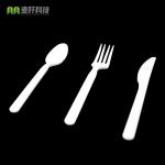 Eco Friendly 100% Compostable Flatware Set CPLA Flatware Fork Knife And Spoon