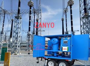 China Mobile type transformer oil purifier factory