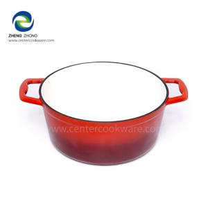 China 1 Quart Small Enameled Cast Iron Casserole factory