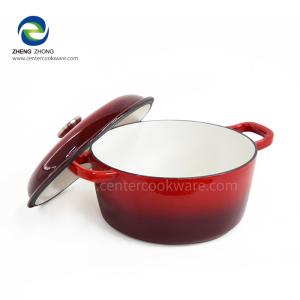 China 2.9 Quart Enameled Cast Iron Casserole factory