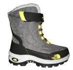Velcro Pu Nylonwaterproof Snow Boots , Soft Warm Outdoor Boots For Kids