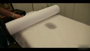 China Waterproof Disposable Non Woven Bed Sheet Roll White Spa Massage Bed Covers factory