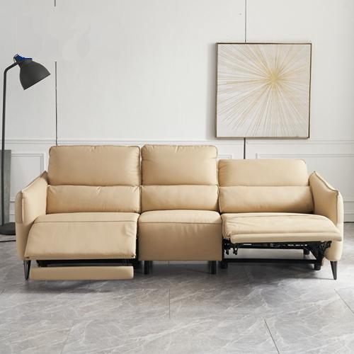 New Modern Minimalist Functional Sofa Living Room Three-Person High-Foot