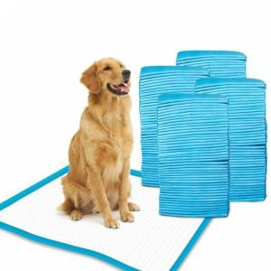 China Cat Puppy Training Pads OEM Doggy Pee Pads Soft Non Woven Topsheet factory