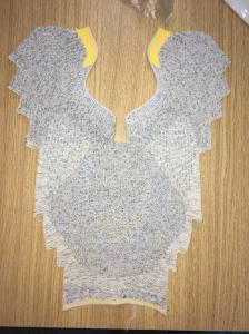 China Lady Flyknit Semi Upper Footwear Sport Upper factory