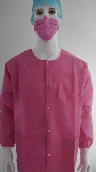 User-friendly design OEM medical uniform lab jackets disposable dental doctor
