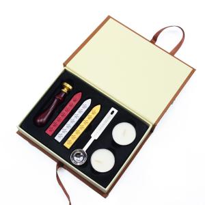 China Vintage classic old-fashioned alphabet initial letter sealing wax stamp set brass factory wholese factory