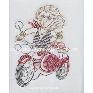 Rhinestone hot fix motif, Crystal transfer motif, Hot fix crystal, Hot fix Rhinestone