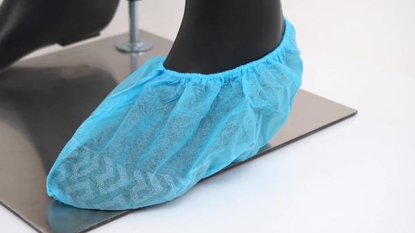 S&J Anti slip shoe cover PP Nonwoven Shoe Cover With Underprinting Dustproof