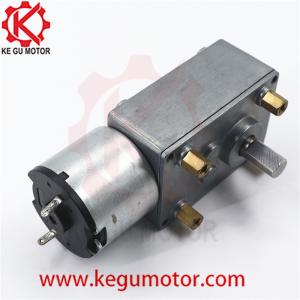 China Hot Sale KG-4058Z3530 Low Current Mini Pocket dc gear Motor Bike With Gearbox 6.0kg.cm 9rpm gear motor factory