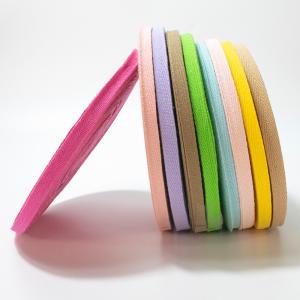 China Eco-friendly 10mm 20mm flat twill herringbone cotton tape webbing for Bag Clothes Home Textile factory