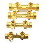 High Quality Brass Fitting Pipe , Cheap Price Ultrasonic Heat Meter Body