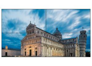 China 3.5mm Bezel 46&quot; 350cd/m2 3X3 LCD Video Wall Display factory