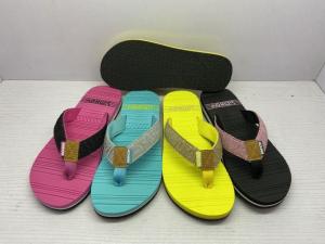 China Summer Lady Fashion Flip Flops Outdoor Wear Resistant Slipper Anti-Slipper factory