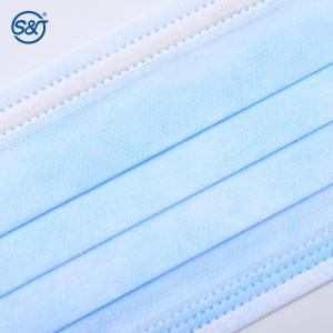 China CE EN Disposable Face Masks 3 Ply Disposable Carbon Filter Face Mask factory