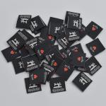Factory Price Plastic Woven Luxury Clothing Labels for Garment