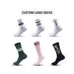 Custom design athletic crew men kids sports grip team socks print sports crew