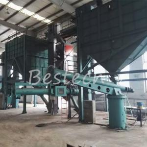 China Cast Steel Self-hardening Resin Sand Reclamation Production Line factory