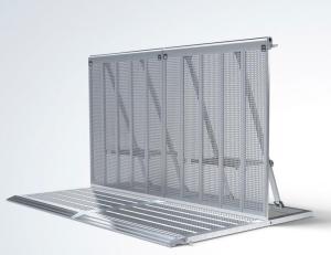 China MOJO BARRIERS ,STAGE BARRIERS,ALUMINUM CONCERT BARRIERS factory