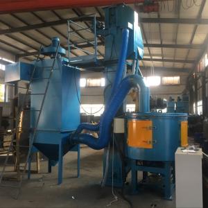 China Q35 turntable shot blasting machine/shot blaster for sale factory