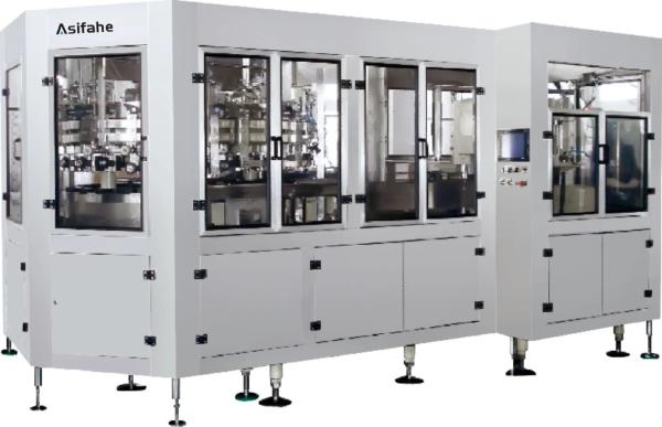 1000ml Carbonated Beverage Bottling Equipment Pear Juice Soya Milk Production