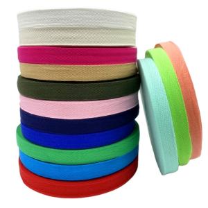 China Wholesale Custom Woven Ribbon Lambdoidal Pure Cotton Craft Ribbon factory