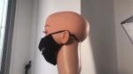 S&J OEM Wholesale Cotton Zipper Maskes Face Mouth Covering Reusable Personalized