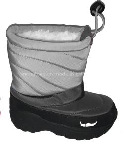 China Pu Nylon Winter Snow Boots Non Slip Soft For Kids factory