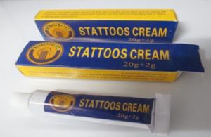 China 20g + 2g Tattoo STATTOOS CREAM Lidocaine B.P. 5% For Permanent Makeup factory