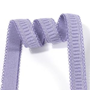 China Underwear Clothes Sewing Accessories 10mm Width Multi color Elastic Band Bra Shoulder Strap factory