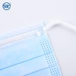 S&J Non-Woven mask protective medical 3 ply face mask disposable dust-proof