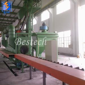 China Round Steel Pipe External Surface Shot Blasting Machine factory