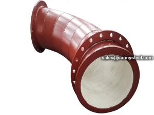 China Premium Wear Resistant Lining Elbow factory