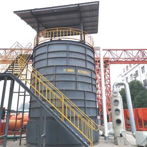 China Chicken manure organic fertilizer fermentation tank machine factory