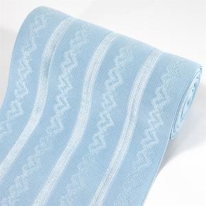China High elasticity flat wide woven and knitted medical sport bondage band orthodontic elastic band 180mm factory