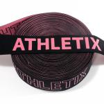 Heat Transfer Soft Waistband Customized Printed Hot Sale Garment Jacquard 40mm