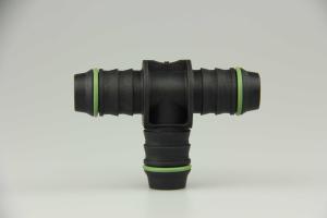 China Equal diameter T-type 3 way plastic pipe fitting factory