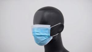 China Disposable Personal Non Woven Disposable Face shield Wholesale 3 Layers Disposable Face mask factory