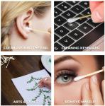 Premium Double Head Dental Consumables Ear-Clean Makeup Remover Cotton Swabs