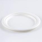 6 Inch 8 Inch 10 Inch Round Biodegradable Disposable Plate Compostable For Party