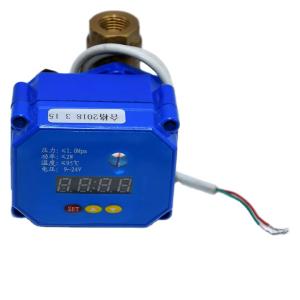 China Miniature Electric Dn8 Brass Motorized Ball Valve With Switch factory